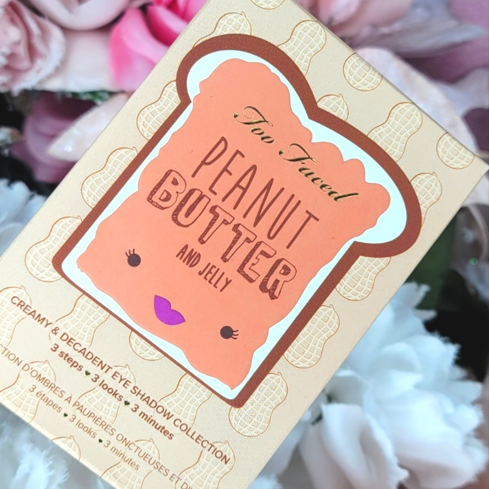 ***NWT Too Faced Cosmetics Peanut & Jelly Eyeshadow Pallet**